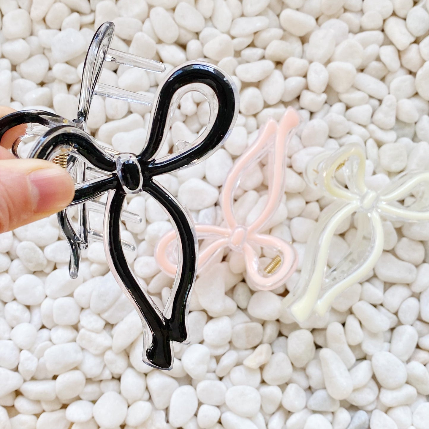 Hair Bow Claw Set Of 3