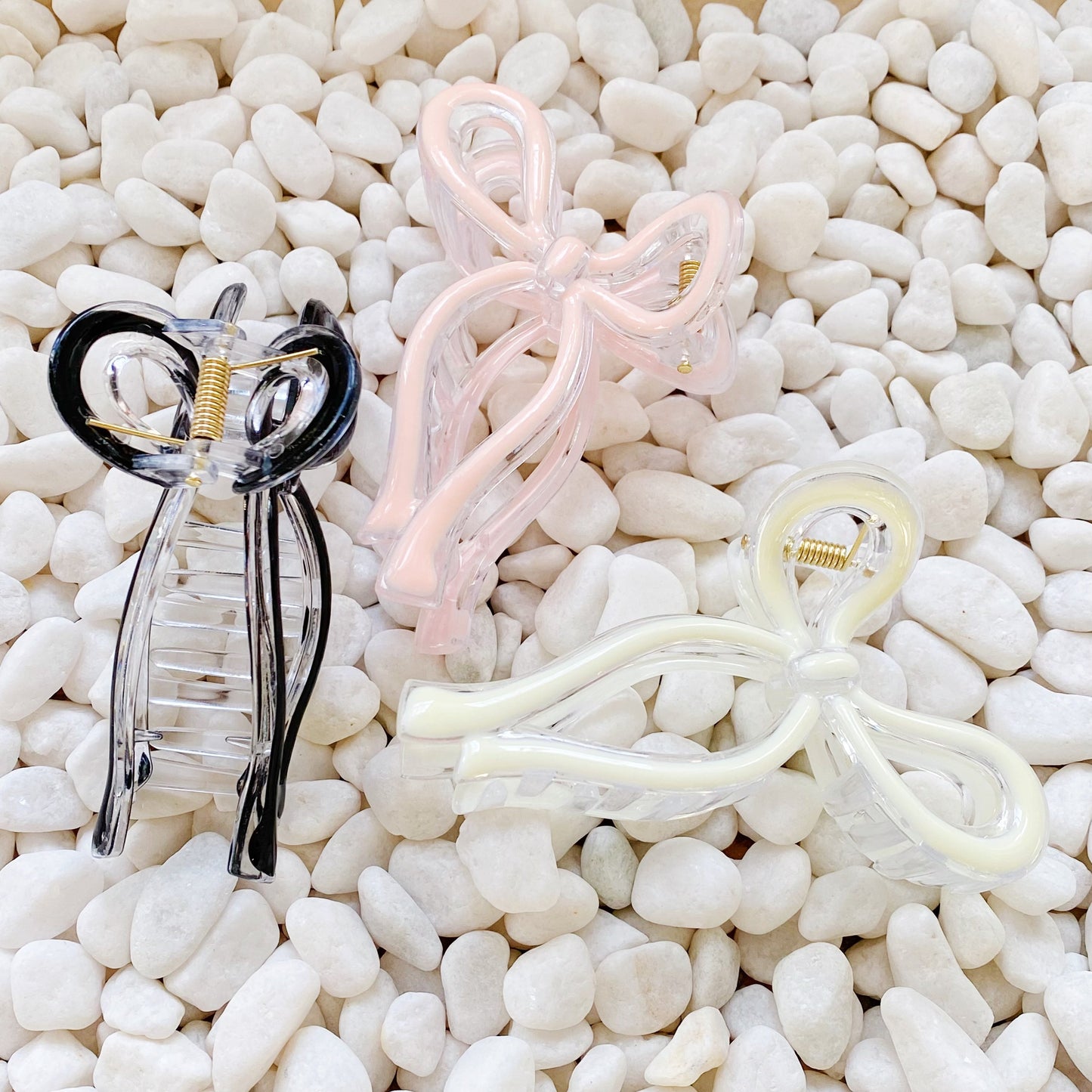 Hair Bow Claw Set Of 3
